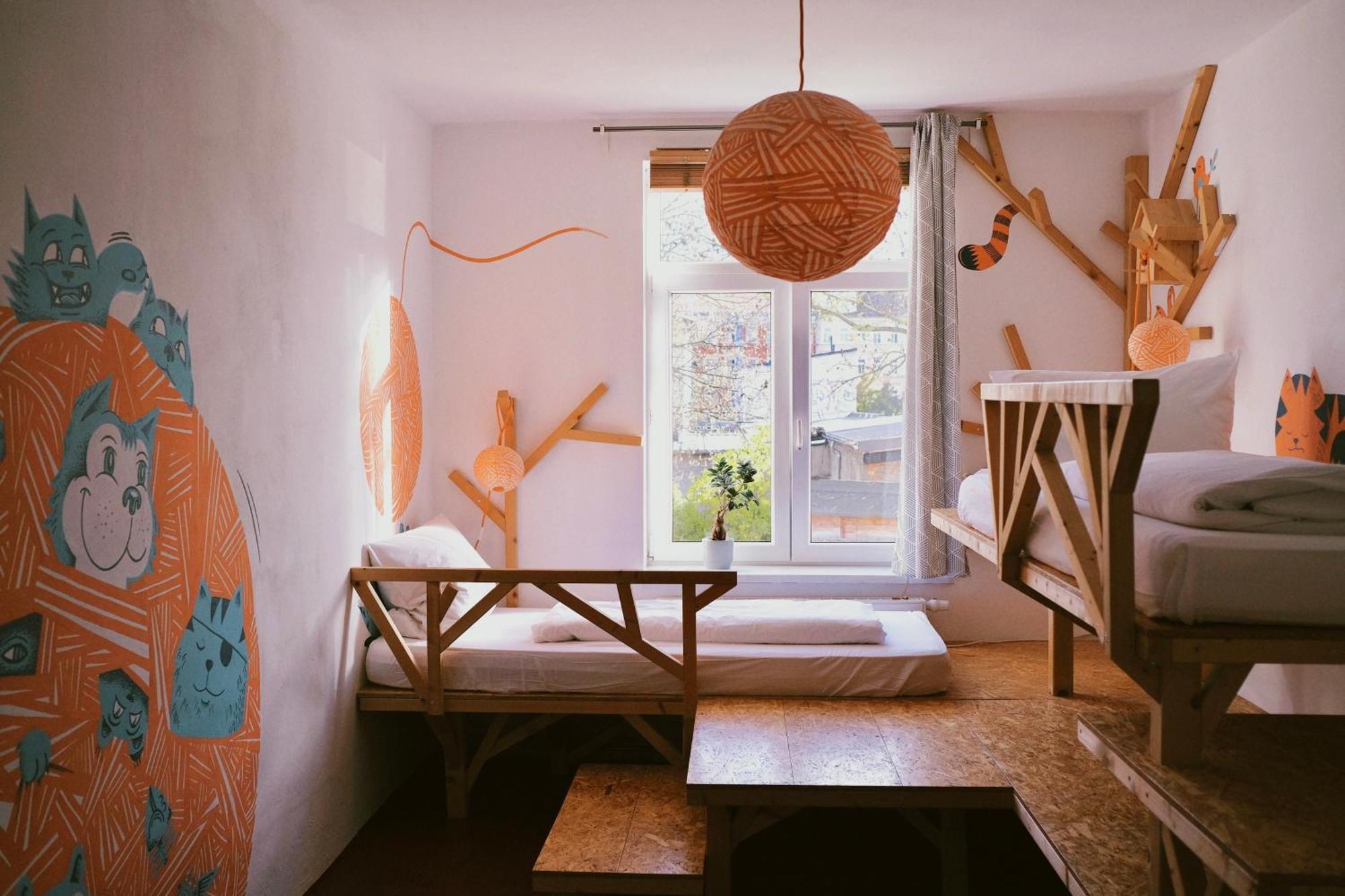 Hostel&Garten Eden Leipzig Dış mekan fotoğraf