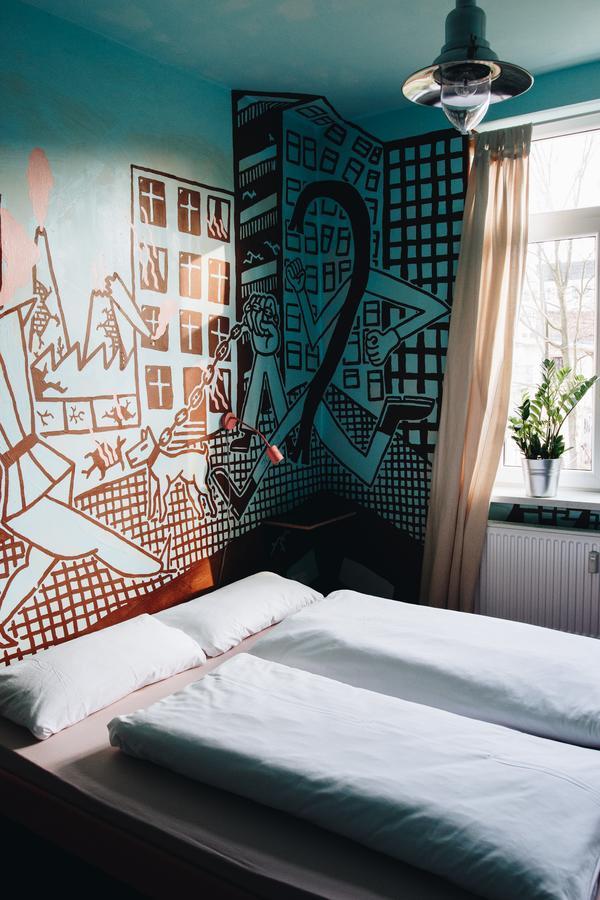 Hostel&Garten Eden Leipzig Dış mekan fotoğraf